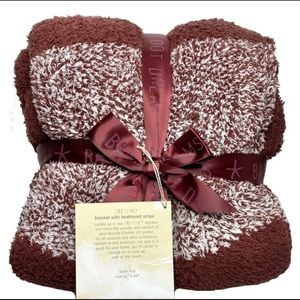 Barefoot Dreams Burgundy Throw
